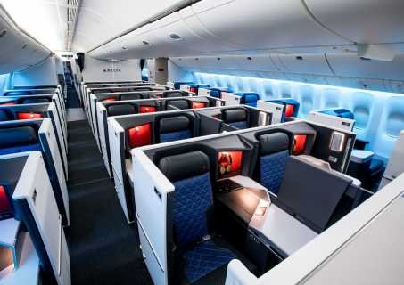 Business class flights to Delta